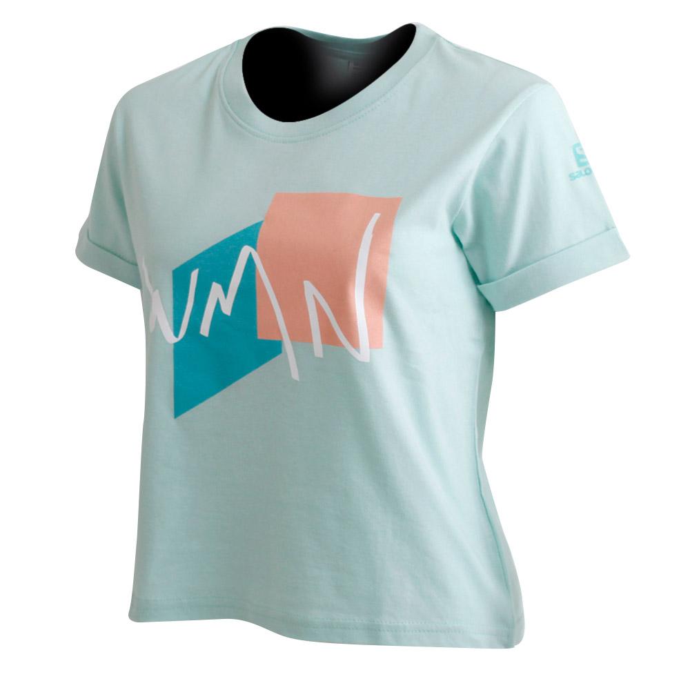 Camisetas Salomon Mujer Multicolor - Salomon Argentina WMN CROPPED TEE,561029-KUA